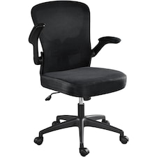 Yaheetech Ergonomic Office Chair Adjustable Mesh Chair Black Black