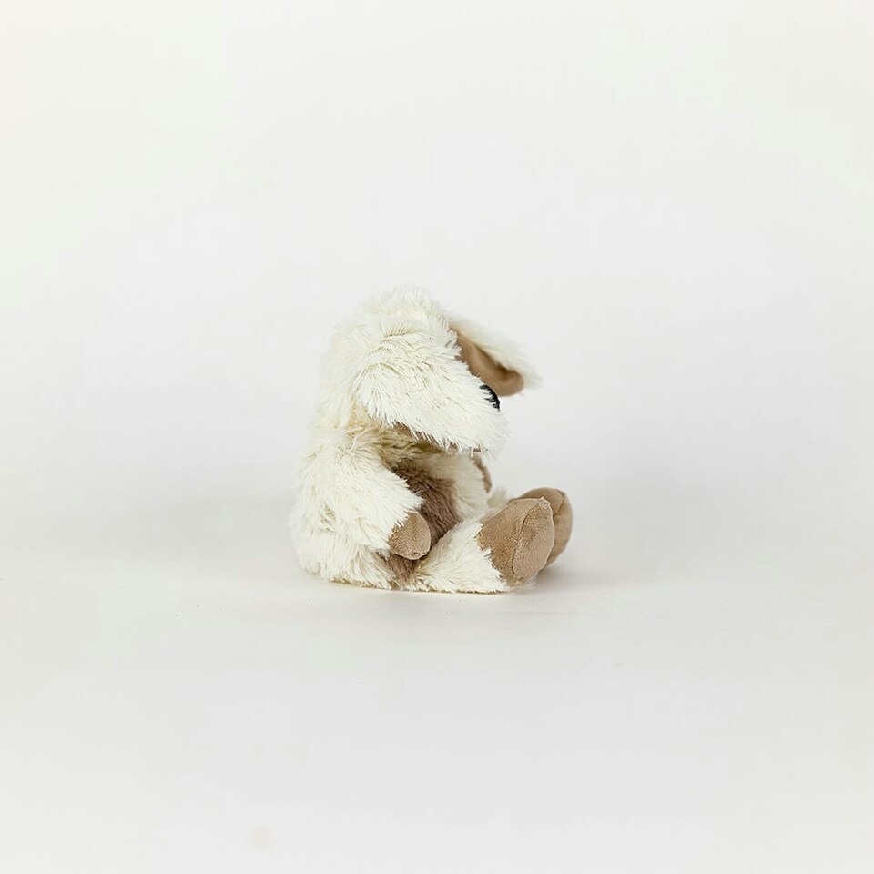 image 1 of Warmies Puppy Plush Mini Size, Fully Microwavable and Weighted Cuddly Toy for Anxiety, Chill in The Freezer or Heat in Microwave, Soft Toy Heat Pad
