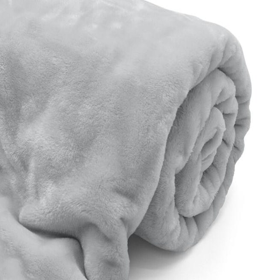 image 1 of Mink Silver Blanket 127x152cm
