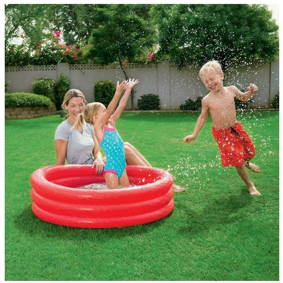 image 1 of Bestway Round Swimming Paddling Pool 1.22m X 25cm Summer Outdoor Fun