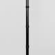 image 3 of ValueLights Monkey Animal Quirky Modern Black Floor Lamp With Grey Shade