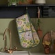 image 2 of Ulster Weavers Emmeline Double Oven Glove Green