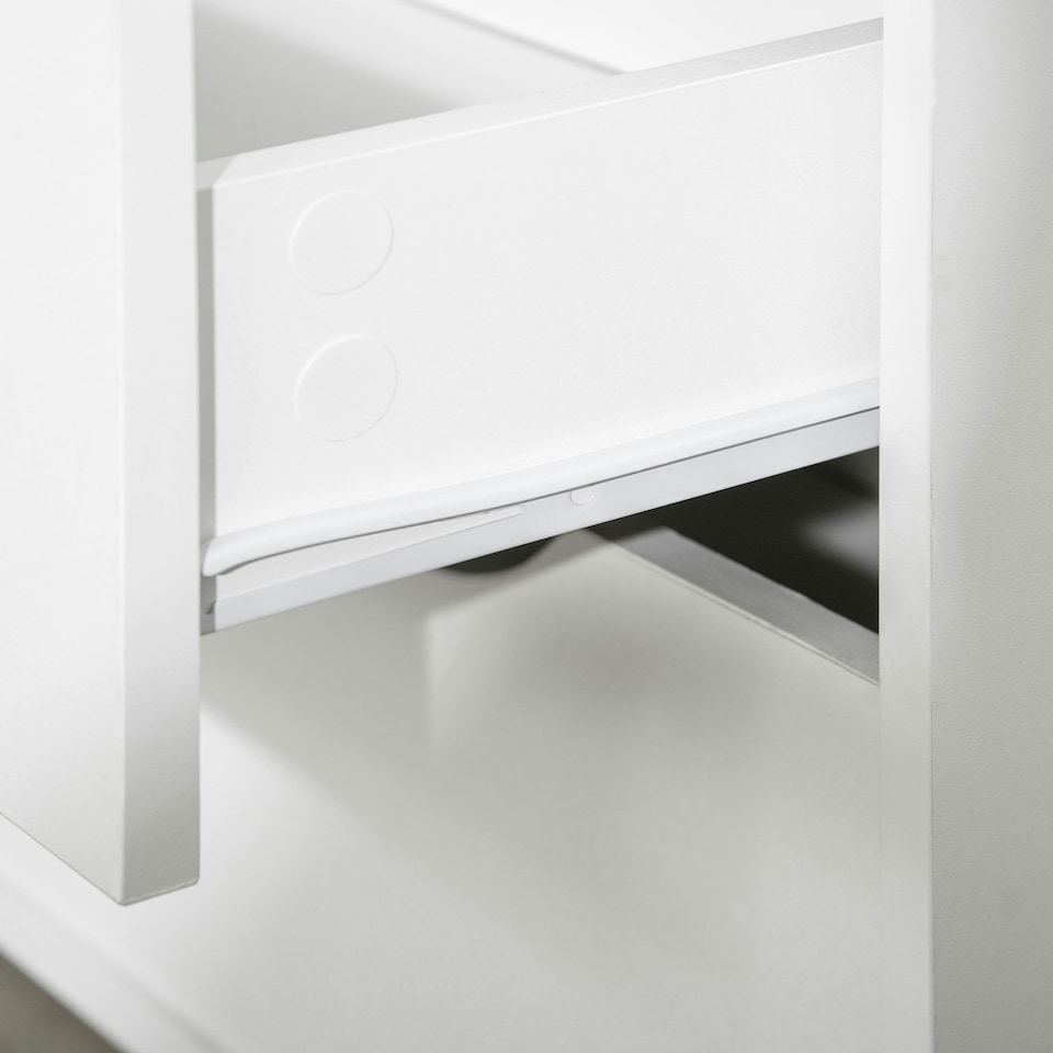 image 1 of HOMCOM Chest of Drawers, 5 Drawer Storage Cabinet Unit Bedroom Living Room