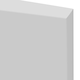 image 4 of The Moderni - All Glass Modern Bevelled Square Wall Mirror 24" X 24" (60x60CM) N/A