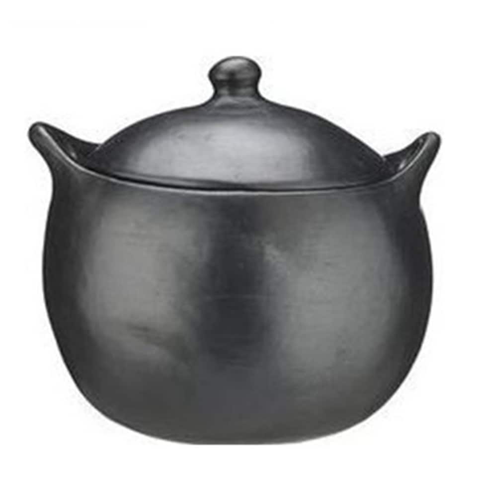 image 1 of Casserole: 1.5 Litre Tierra Negra Cooking Pot, Fired Clay