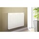 image 4 of 585mm (W) x 575mm (H) - White Touch Electric Ceramic Core Radiator (Almera) - 1000 Watts - Depth 98mm - Heats Up To 10m²