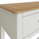 image 5 of Taberno 2 Drawer Dressing Table Linen White White