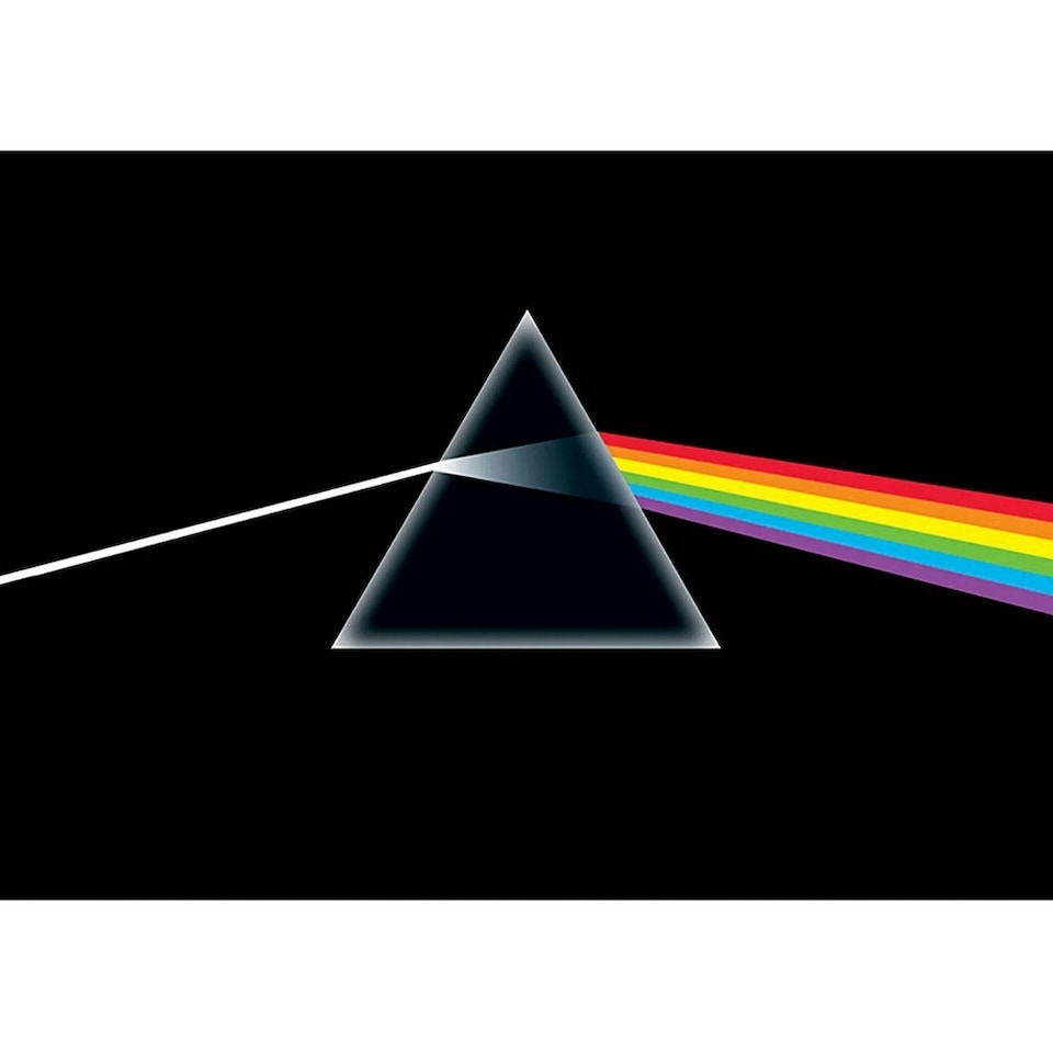 Pink Floyd Dark Side Of The Moon Maxi Poster - Black - 91cm x 61cm 91cm x 61cm