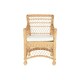 image 4 of Armchair DKD Home Decor White Natural 56 x 63 x 86 cm White