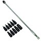 image 1 of 30" Breaker Power Bar & 10pc Impact Hex Bit Socket Set 1/2'' Drive 4 -19mm