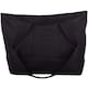 image 5 of Lorenz Womens Soft Jacquard Patterned Shoulder Tote Shopper Hand Bag | Black | Black