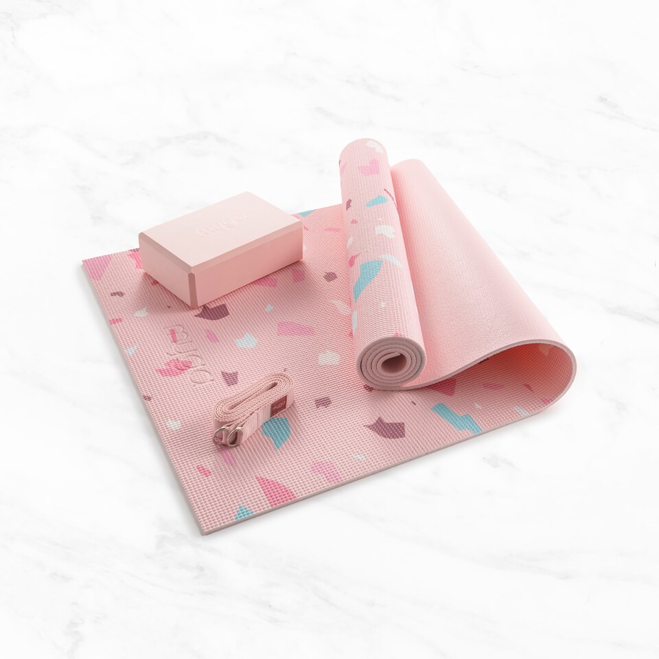 image 1 of Myga Yoga Starter Set - Terrazzo | Blue