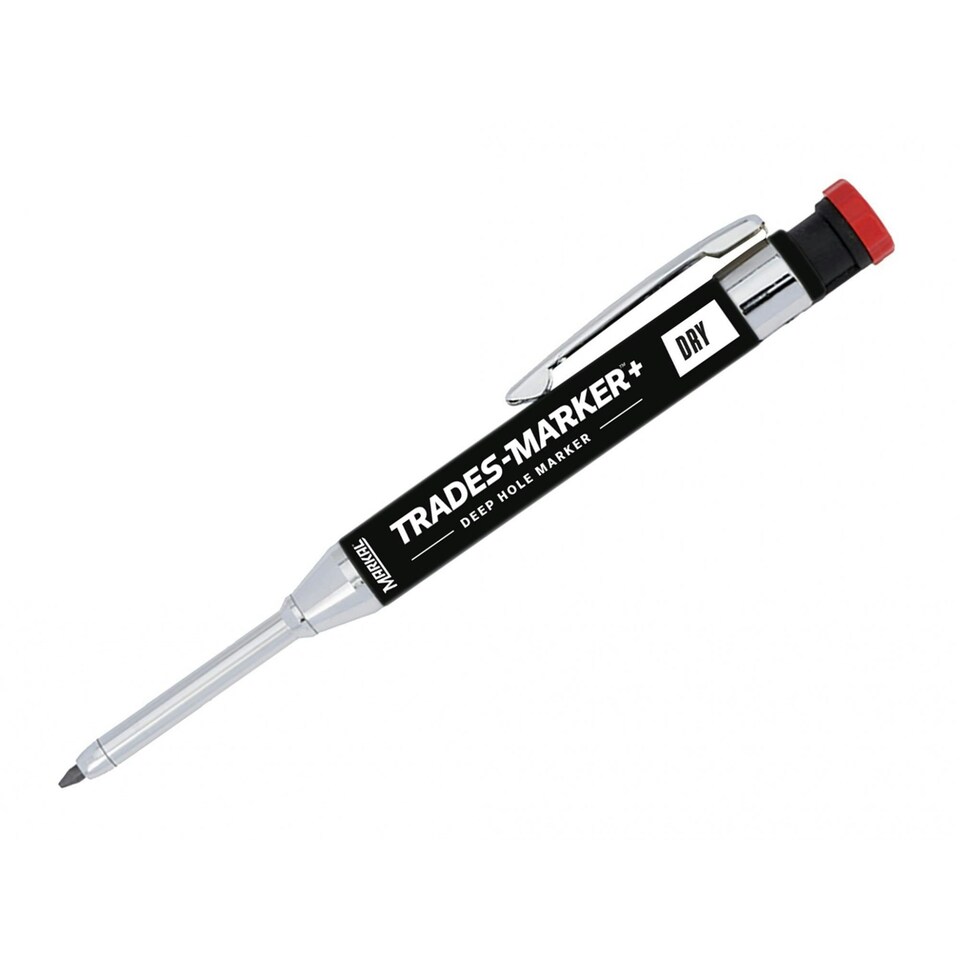 Markal Trades-marker Dry Holder + 1 Graphite Refill - Multi Colour - One Size