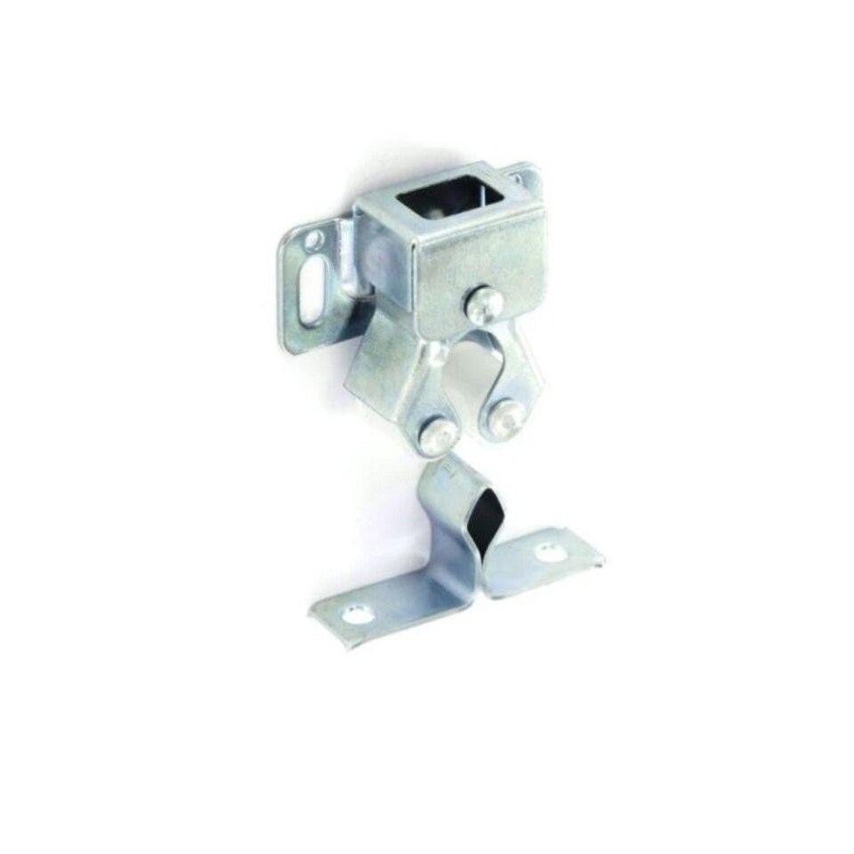 Securit Double Roller Cabinet Catch - Silver - One Size
