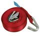 image 2 of 2pk Cam Buckle Strap Stainless Steel 3.7m Tie Luggage Straps Marine Grade Claw Hooks
