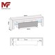 image 4 of TV Unit TV Stand Cabinet White Grey Gloss Sideboard Media Console Storage 160cm