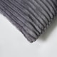 image 3 of BHS Luxury Ribbon Velvet Cushion, Grey Grey | Grey