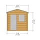 image 4 of Avesbury Log Cabin Home Office Garden Room Approx 8 x 8 Feet