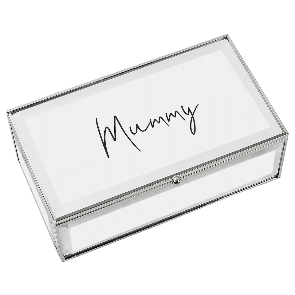 image 1 of Personalised Mirrored Jewellery Box