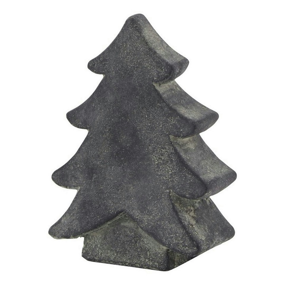 image 1 of Amalfi Small Christmas Tree - Ceramic - L5 x W12 x H17 cm - Grey
