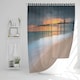 image 2 of Wood bridge sunset at sea thailand (Shower Curtain) (Shower Curtain)