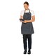 image 1 of Dennys Unisex Adult Le Chef Apron | Grey | Grey/Black Denim | One Size | 1