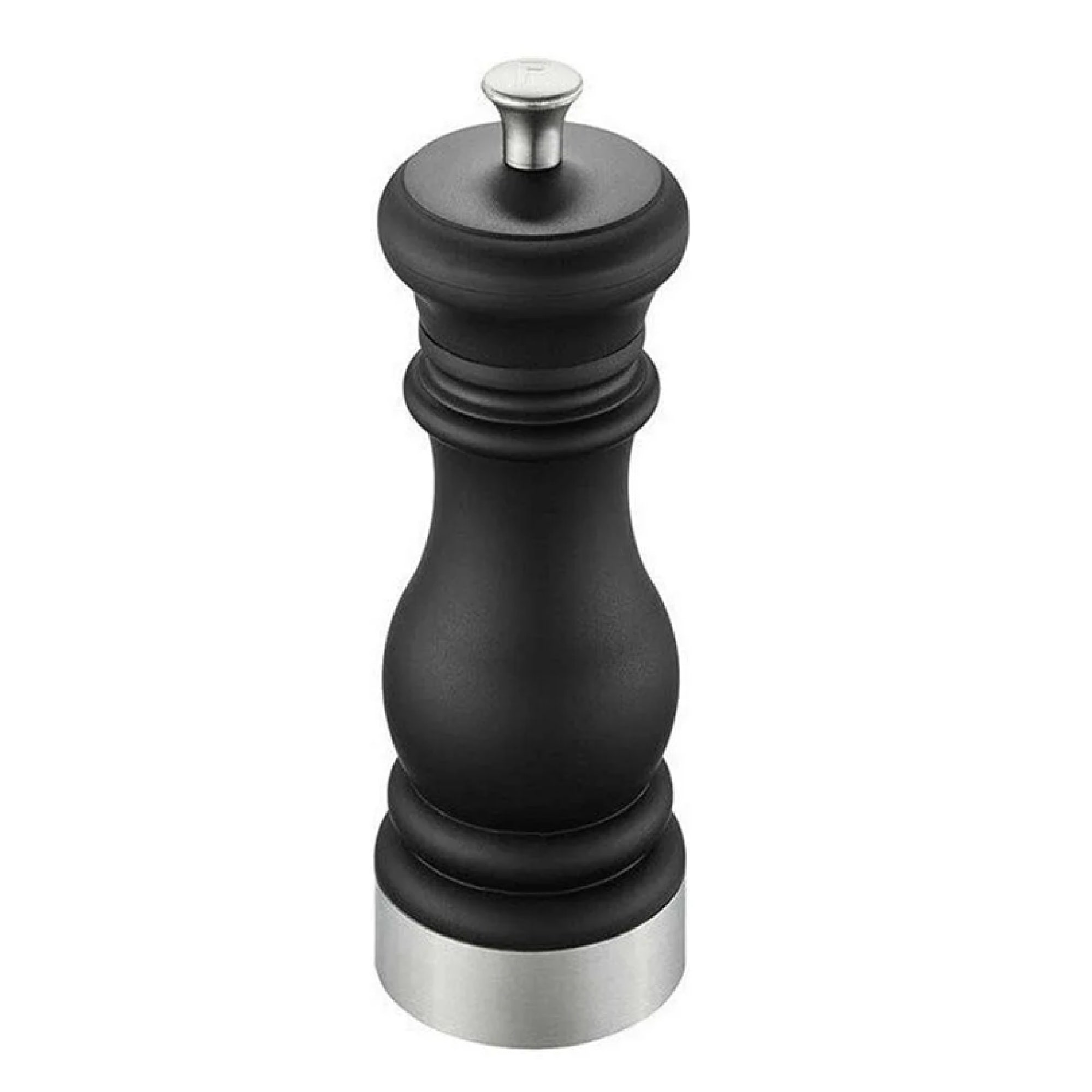 Gefu Flavio Adjustable Salt or Pepper Mill Black Size S