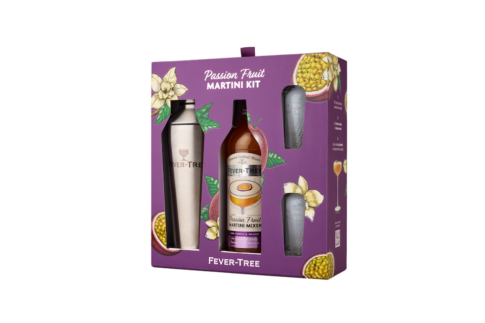 image 1 of Fever-Tree - Passion Fruit Martini Cocktail Kit Gift Pack, 50cl