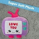 image 5 of TV Soft Toy Cute Plushie Huggable Cuddly Stuffed Toy Gift 20cm Purple