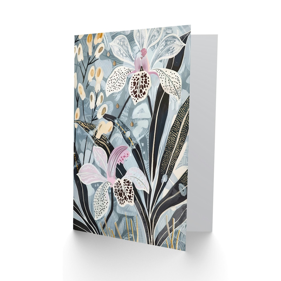 image 1 of Quirky Wildflowers Him Her Birthday Card