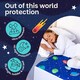 image 2 of Lynmark® Toddler Potty Training Bed Pads with Tucks, Absorbs Up to 1200ml, 90x85cm (Tucks 85x45cm) Astronaut | Blue | Astronaut | 1