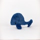 image 1 of Warmies Plush Blue Whale Microwavable LARGE