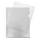 image 1 of Pack of 25 A4 Clear L Shaped Open Top and Side Report File Folders