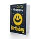 image 2 of Smiley Face Retro Video Game Style Kids Child Birthday Card
