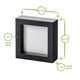 image 4 of Nicola Spring 4 x 4" Photo Frame - Light Wood - 3D Photo Frame Picture Frame Box Portrait Display Case (12.5 x 12.5cm)