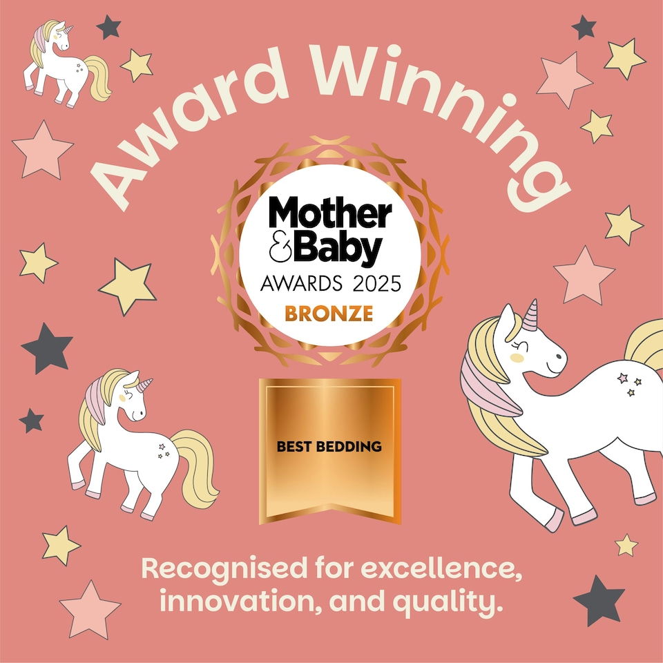 image 1 of Toddler Potty Training Bed Pads - Non-Slip - Soft Waterproof Bedwetting Pee Protector Mat for Kids - Multi-Layer, Washable, Absorbs Up to 2000ml - 90 x 85cm Pink | Unicorn | Single