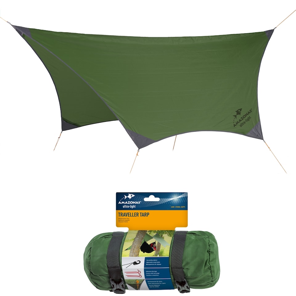 image 1 of Amazonas Camping Hammock Rain Tarp – Traveller