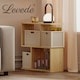image 9 of Levede Slim Sofa Side Table Narrow End Accent Table 3 Tier for Living Room 20cm | Clear | Natural