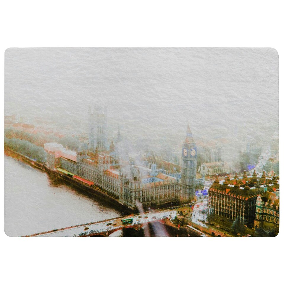 image 1 of BIG BEN IN THE MIST (Rug) Multi | XL: 160x230cm