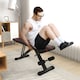 image 7 of SPORTNOW Foldable Weight Bench, Adjustable Incline Flat Bench Press with 6-Level Backrest, 4-Level Seat, Leg Extension for Home Gym Workout Full Body Strength Training