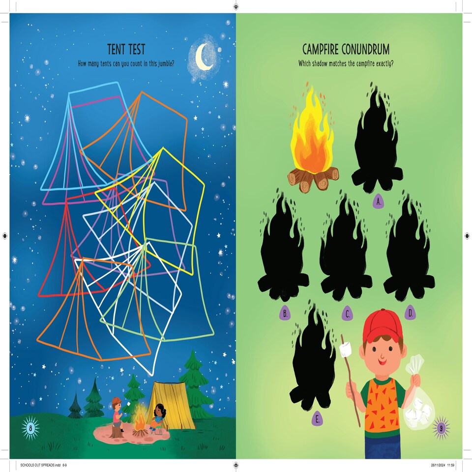 image 1 of The School’s Out Activity Book