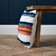 image 3 of BHS Global Blend Tufted Cushion, Multicoloured Multi | Multi-Coloured