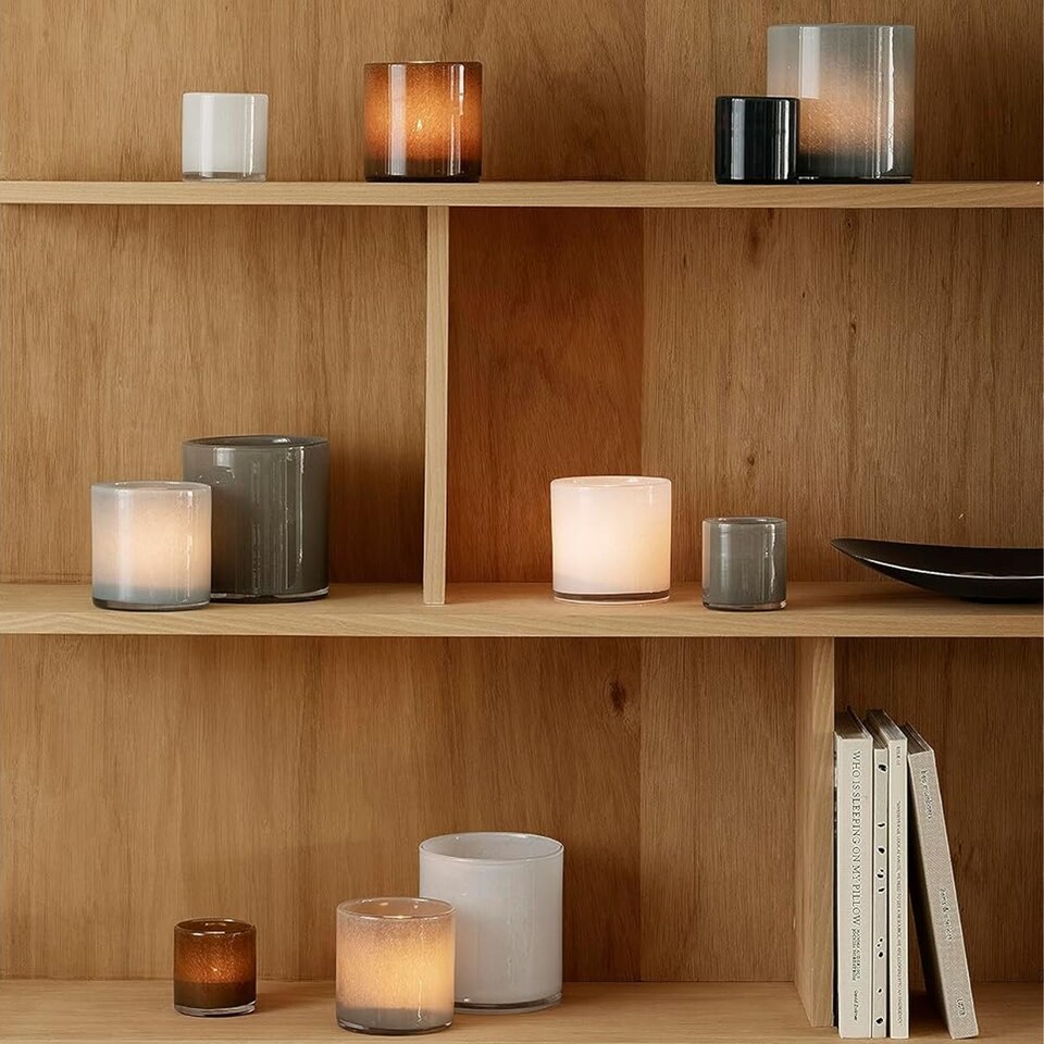 image 1 of Blomus Saga Lantern Candle Holder S - White