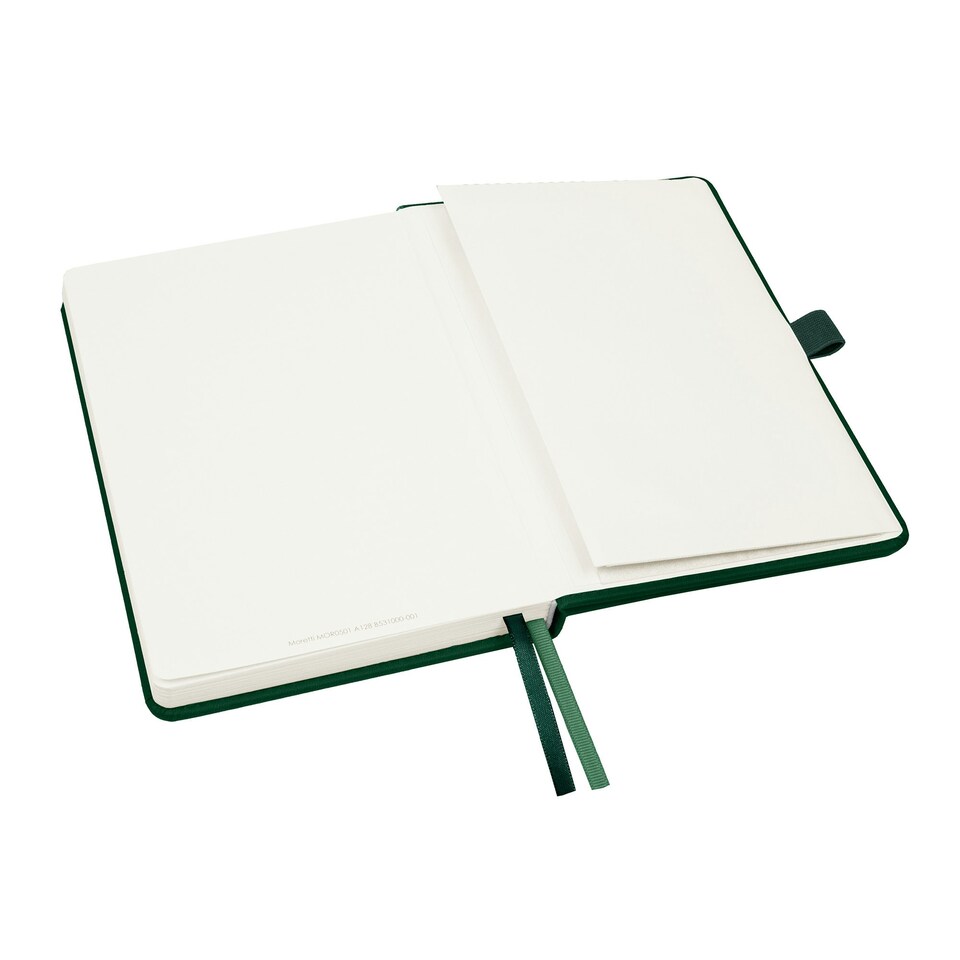 image 1 of Notes London A5 Italian Styled Moretti Notebook Green