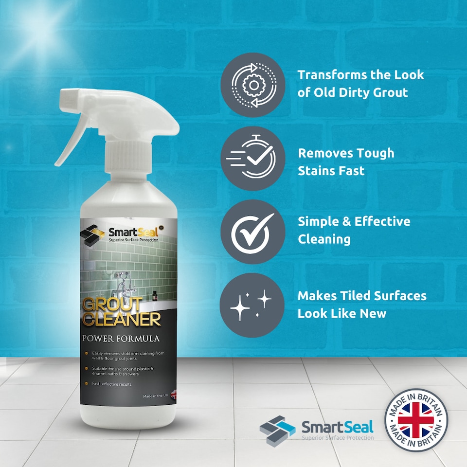 image 1 of Grout Magic Primer and Grout Cleaner, Increases Porosity of Existing Grout Enabling Correct Adhesion of Grout Magic Sealer, 500ml