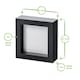 image 4 of Nicola Spring 4 x 4" Photo Frames - Grey - 3D Photo Frame Picture Frame Box Portrait Display Case (12.5 x 12.5cm) Set of 5