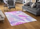 image 2 of Purple Feathers Rug | Multi