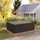 image 8 of Outsunny 275x205cm Outdoor Furniture Protective Cover Black Black | Black