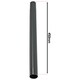 image 2 of SPARES2GO Extension Rod Wand Pipe Tube Compatible with Titan 16L 20L 30L 40L Vacuum Cleaner (Pack of 2, 35mm) Black