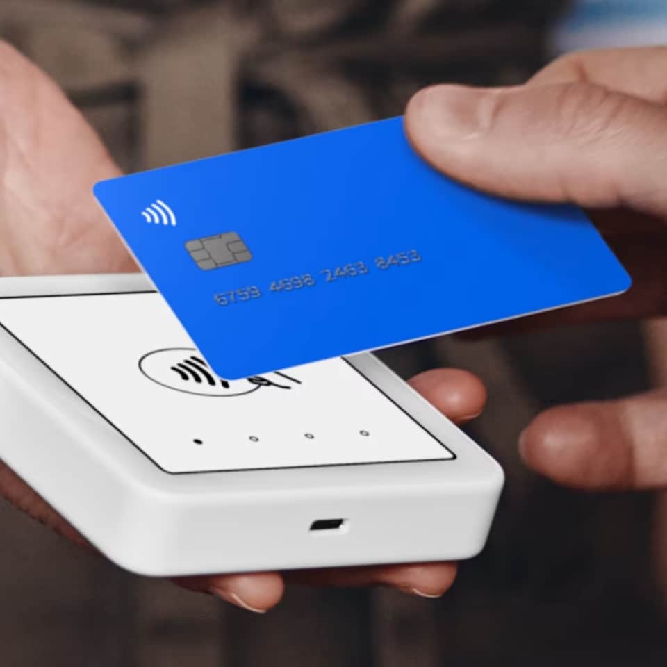 image 1 of SumUp Solo Credit Card Payment Reader with Built-in WiFi & 4G